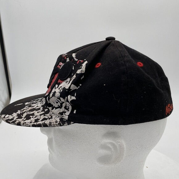 Official Disney Parks Angry Mickey Mouse Graffiti baseball cap - youth size  hat - Picture 4 of 11